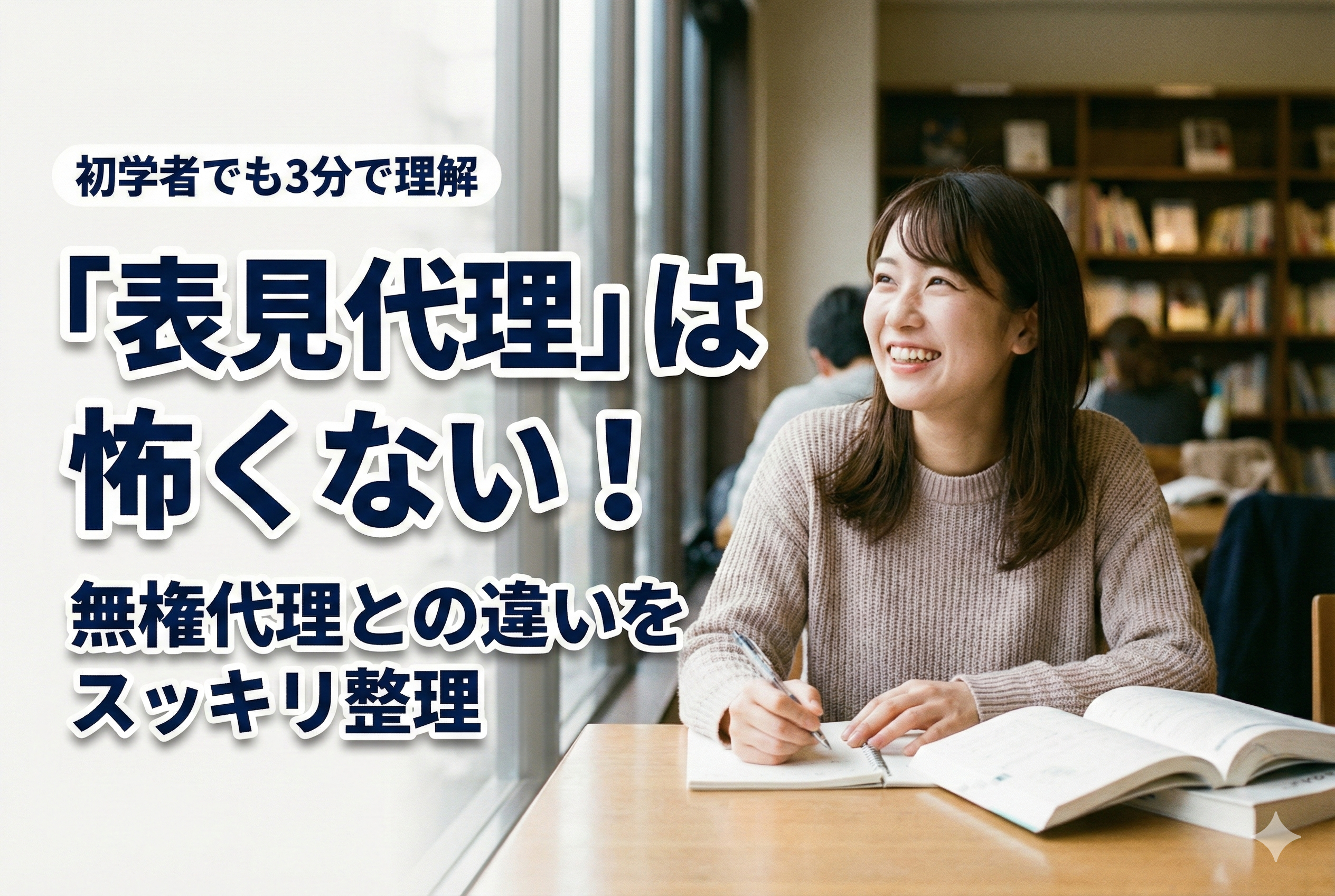 【宅建民法】「表見代理」って何？見た目に騙されたときの救済ルールをわかりやすく解説