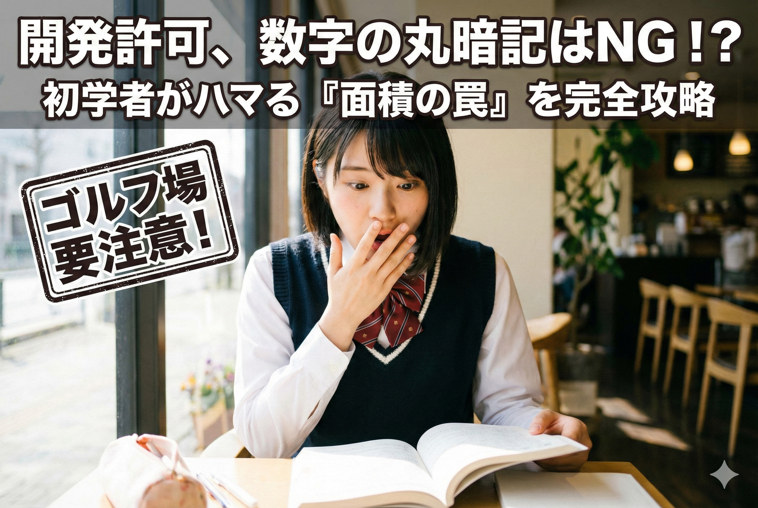 開発許可は「どこで」「何をするか」で決まる！試験に出る面積要件と例外パターン