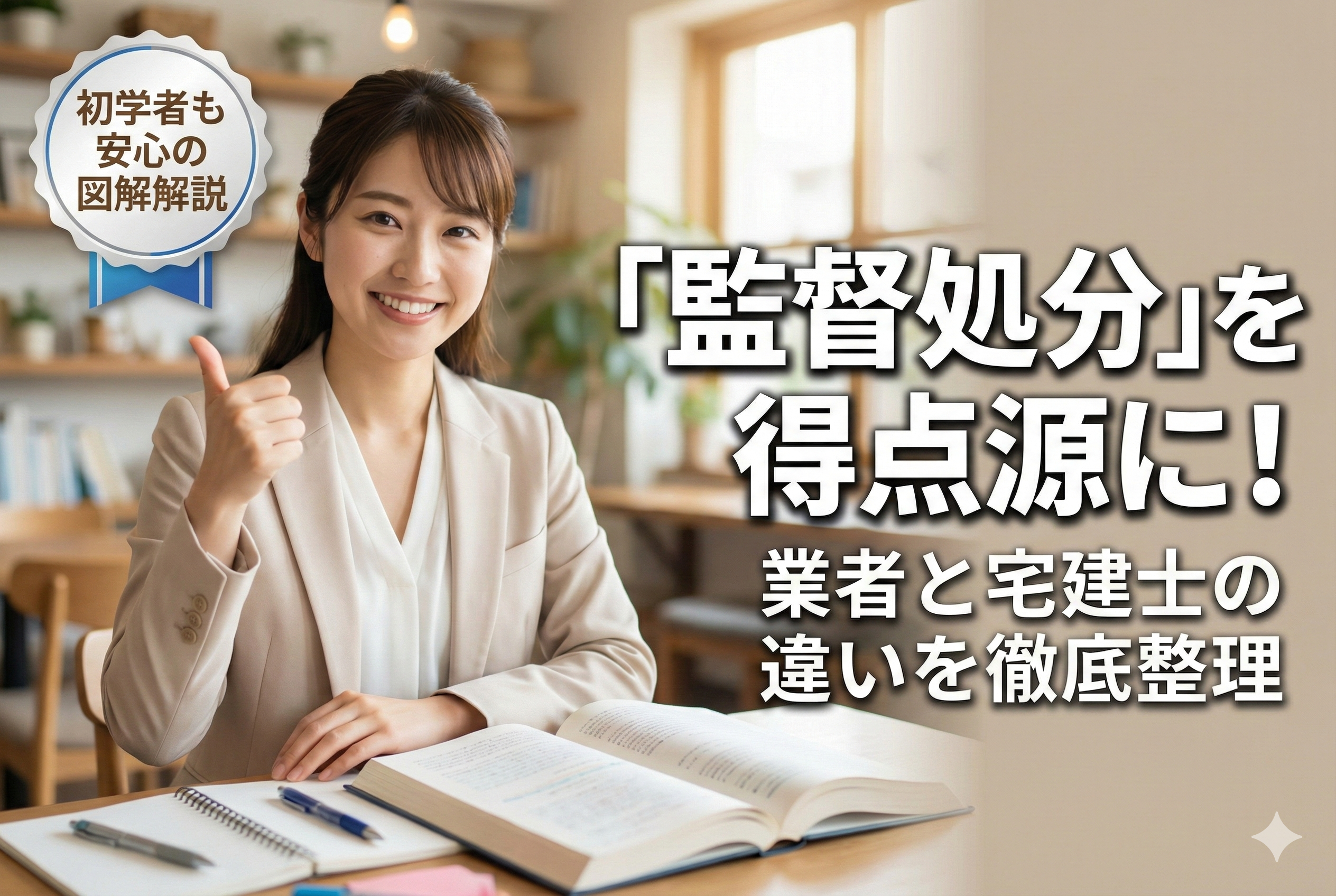 【宅建・監督処分】「免許取消」と「登録消除」の違いは？ポイントを徹底整理！
