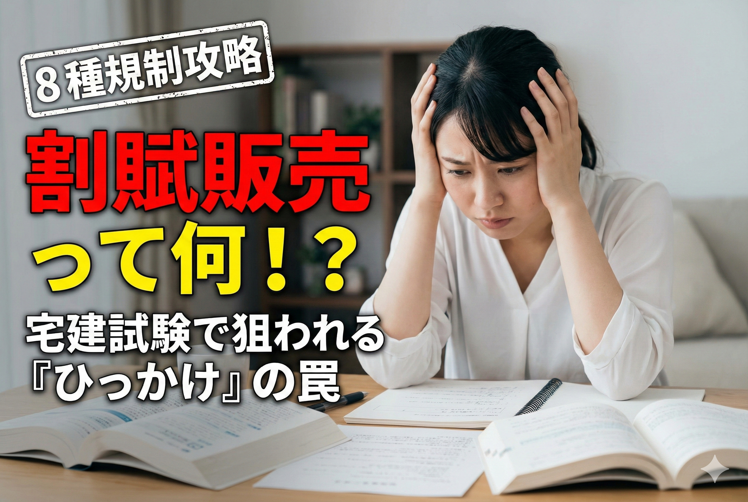 法律初心者でもわかる！宅建業法の「割賦販売特約」重要ポイントと覚え方