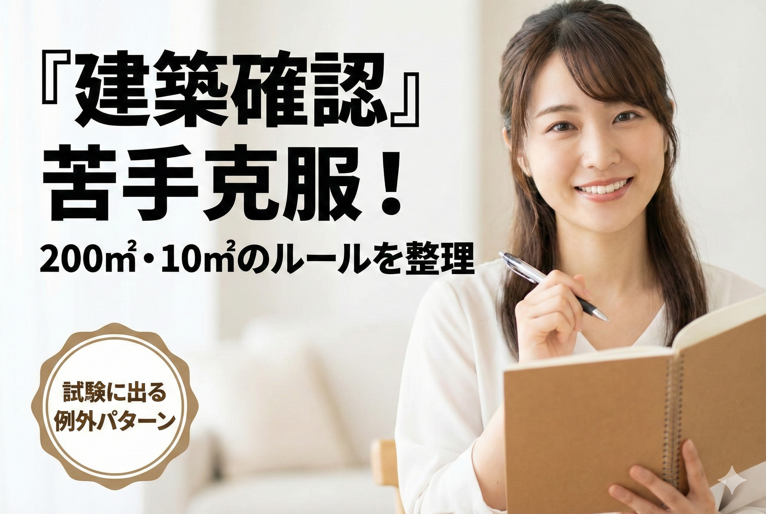 【宅建】建築確認は「誰が・いつ」行うの？試験に出る特殊建築物と例外ルールを整理
