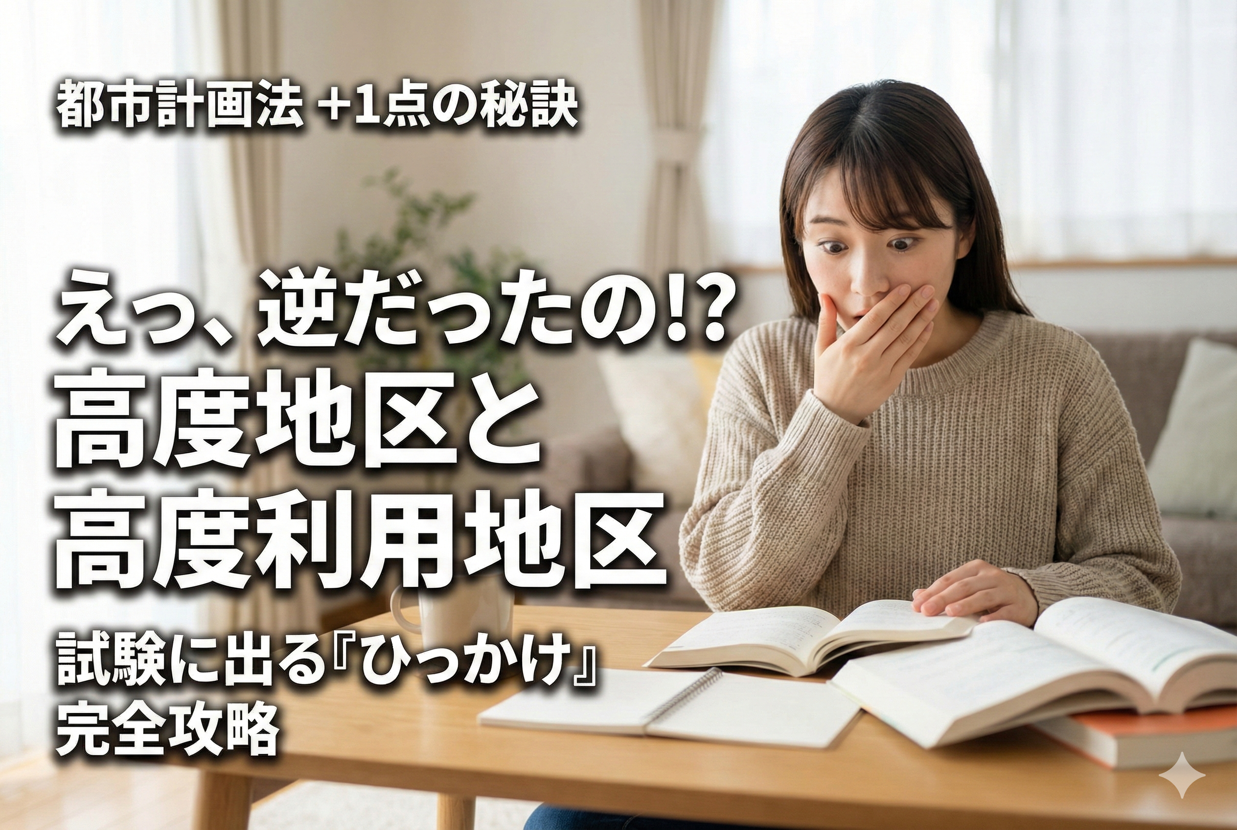 【宅建】「高度地区」と「高度利用地区」の違い、言えますか！？似た言葉をスッキリ整理！