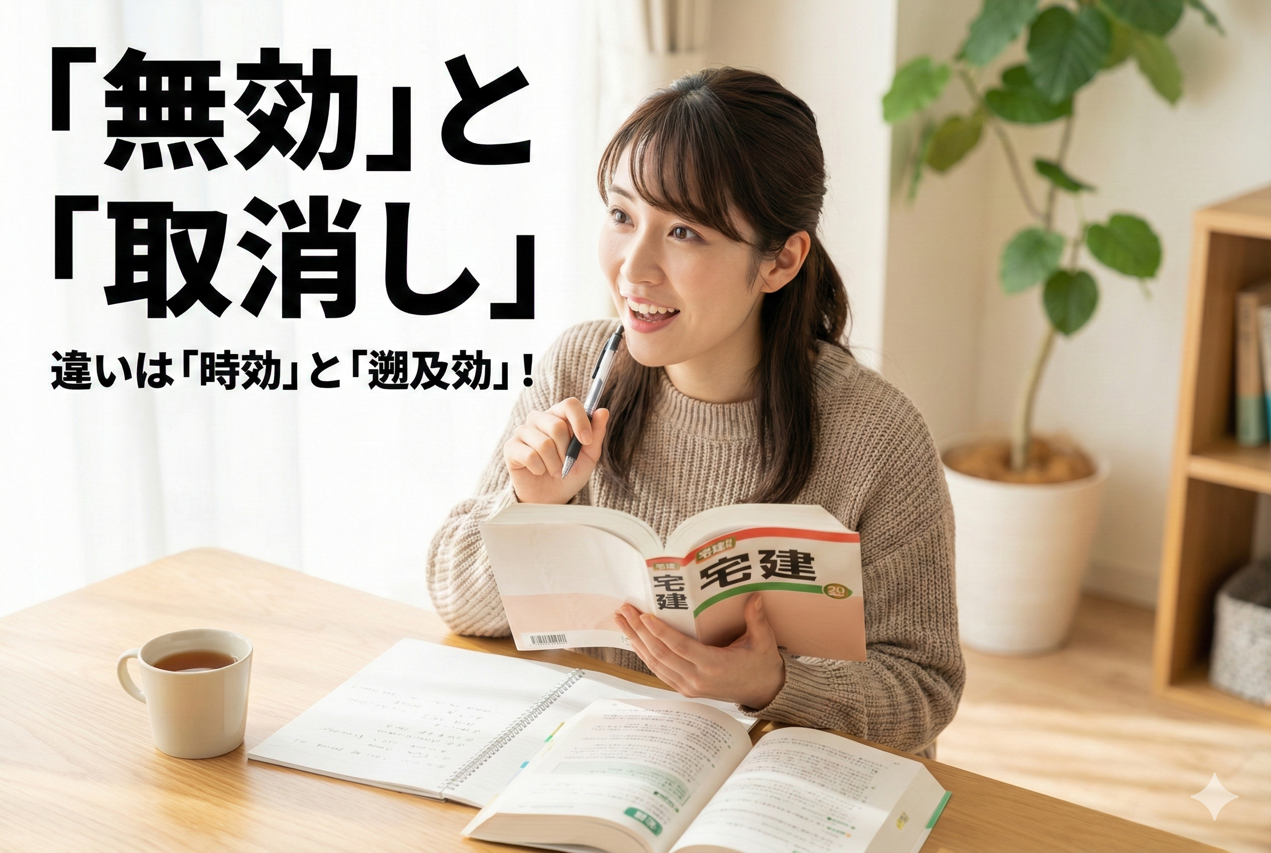 詐欺は取消し？公序良俗は無効？宅建試験で狙われる「契約の効力」をスッキリ整理