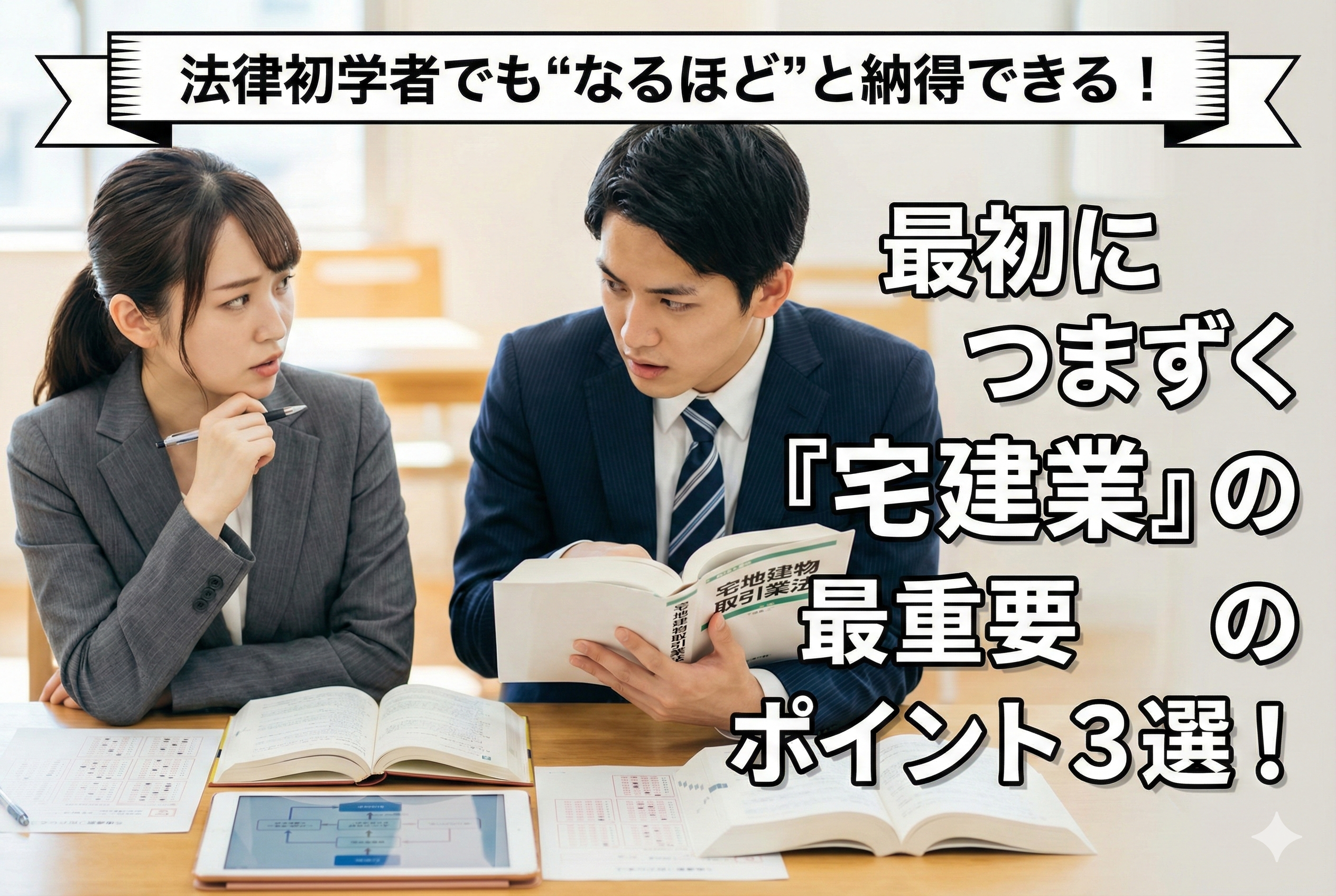 【宅建初学者向け】「宅地建物取引業」とは？最初に覚えるべき重要ポイント