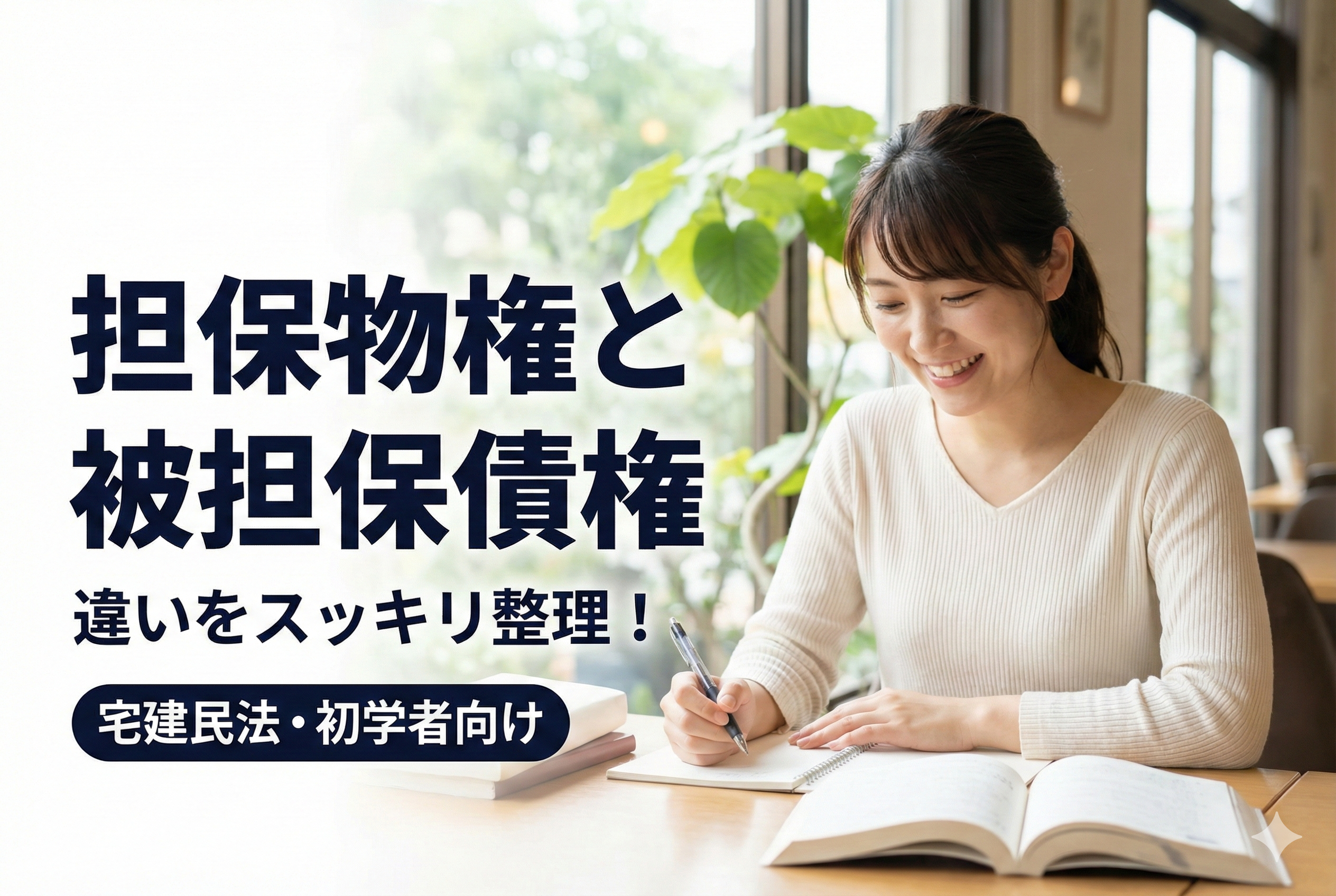 【宅建民法】「担保物権」ってなに？借金と担保の関係を初心者向けに優しく解説