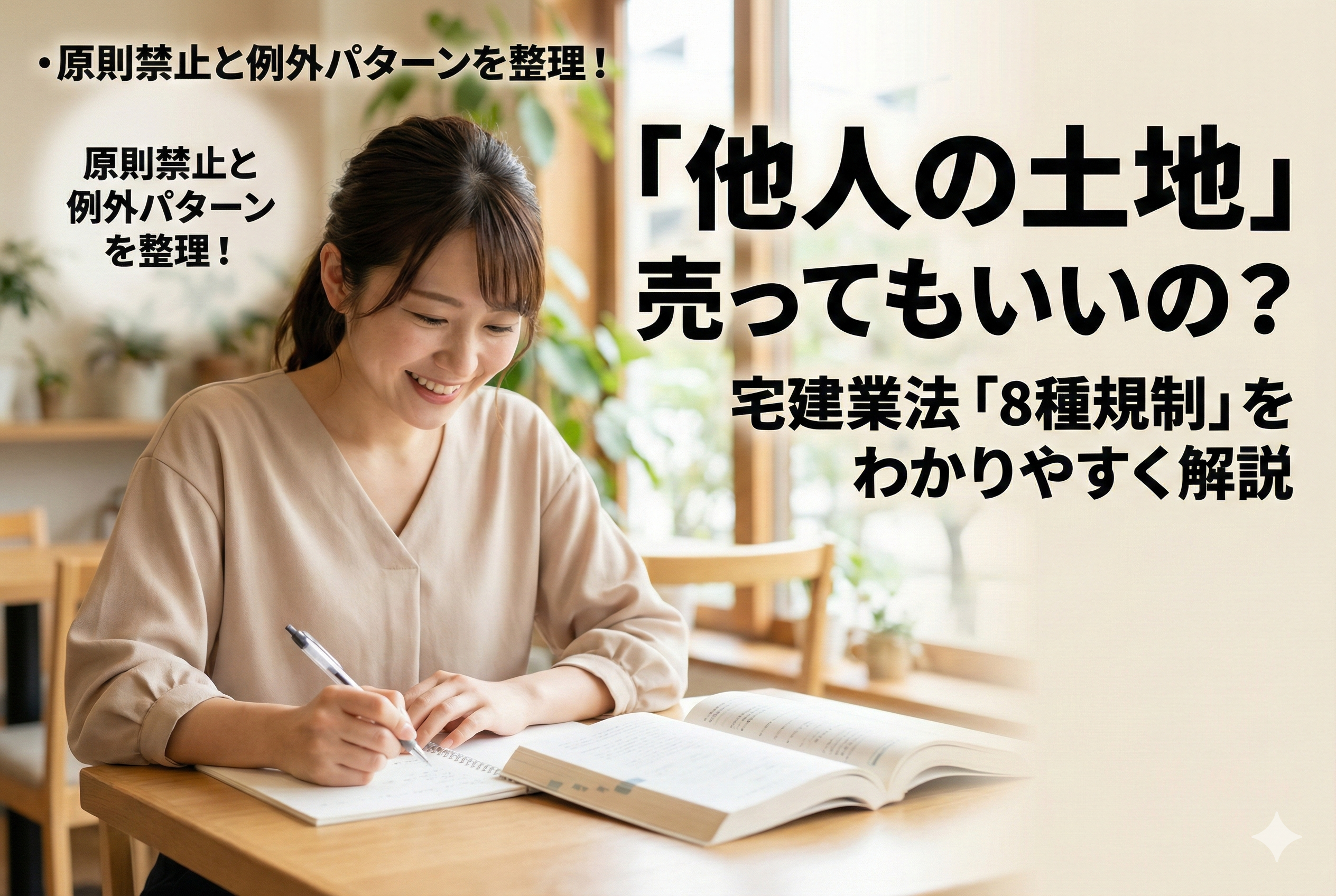 【宅建】「他人の物件」売っちゃダメ？自己の所有に属さない物件の売買制限を解説！