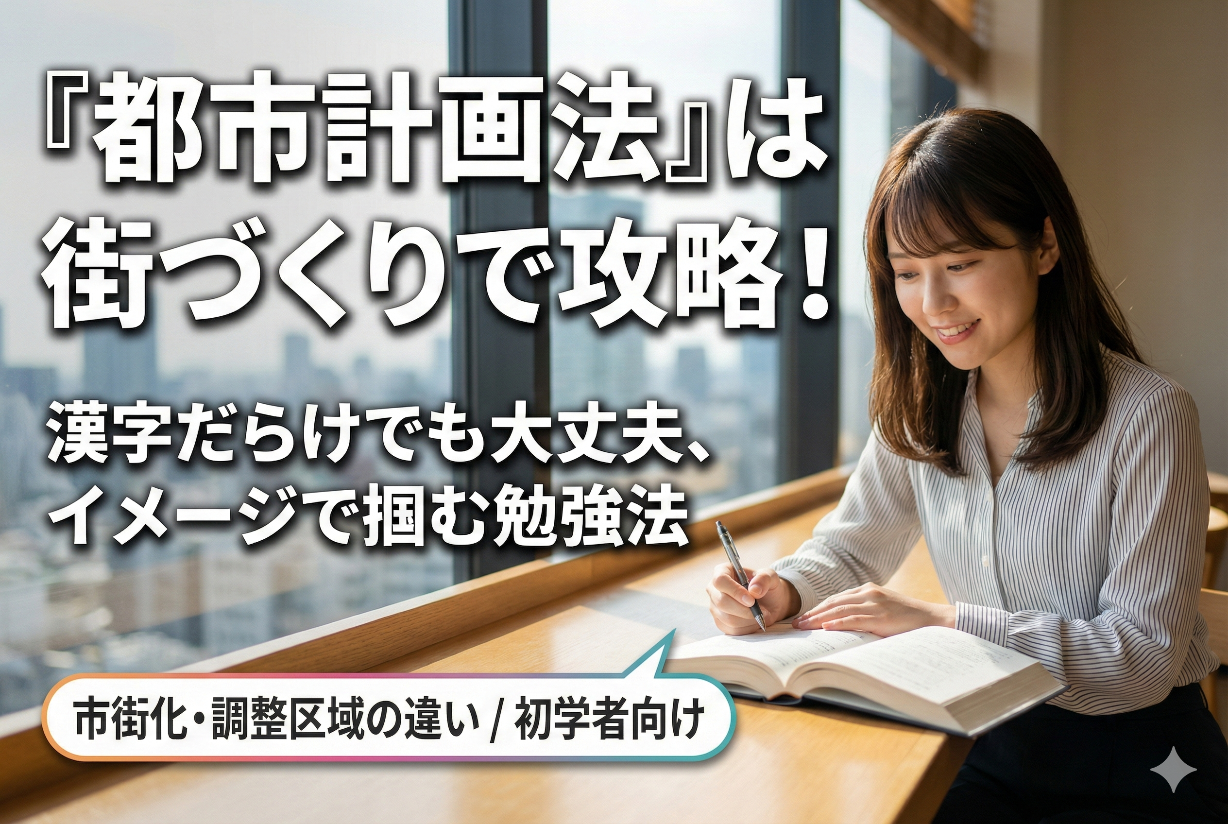 【宅建試験】市街化区域と調整区域の違いとは？まずはここから覚える都市計画法の第一歩