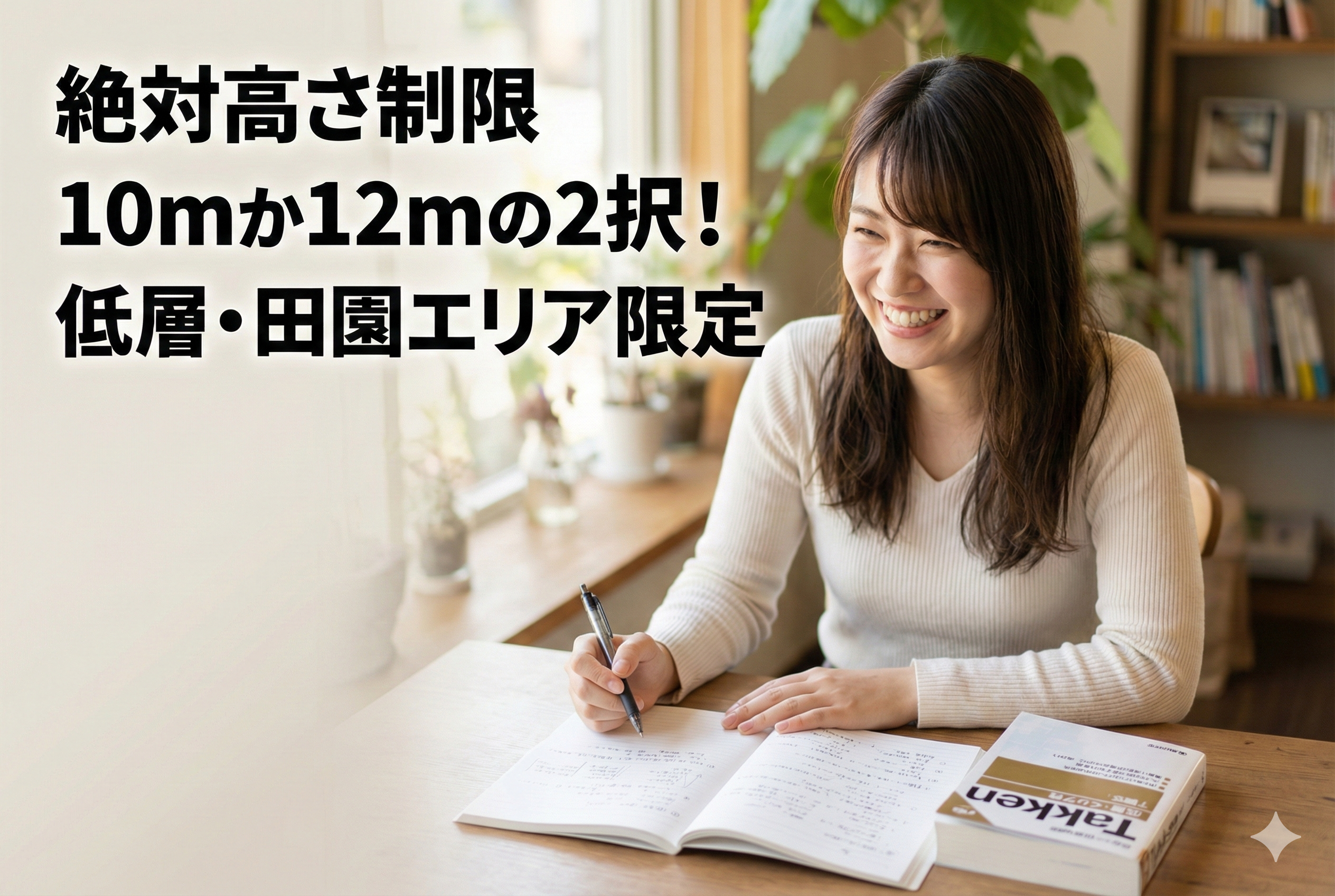 初心者向け解説！低層住居専用地域にかかる「絶対高さ制限」を攻略しよう