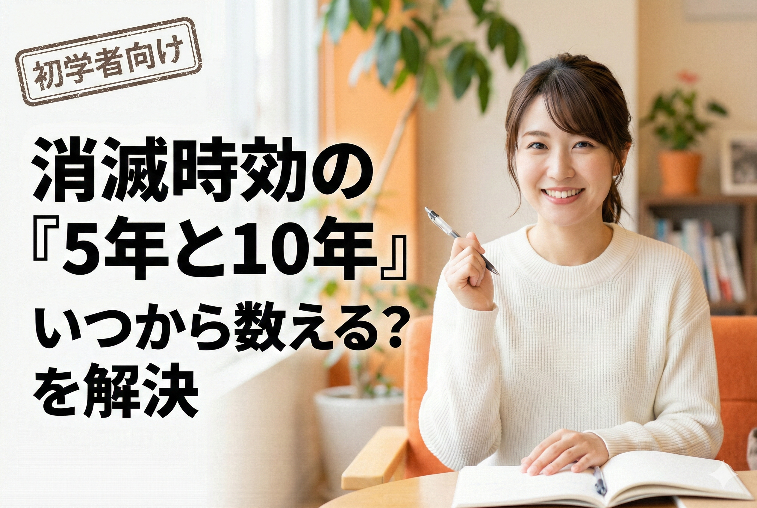 【初学者向け】権利が消えちゃう？宅建試験に出る「消滅時効」の基本